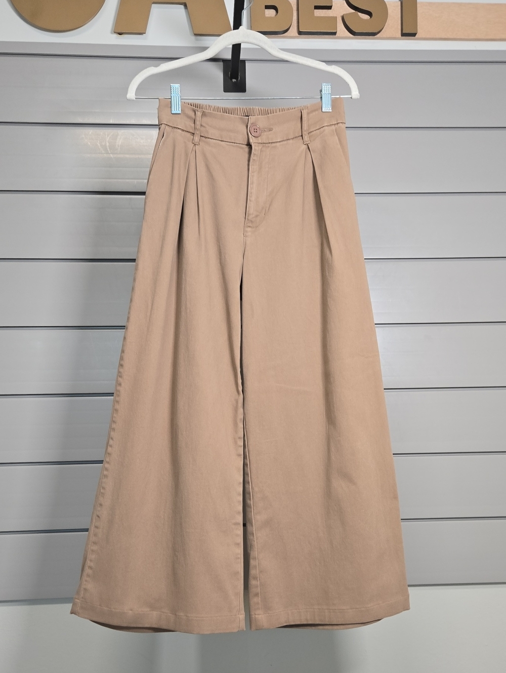 BCBG Generation High-Rise Wide-Leg Trouser